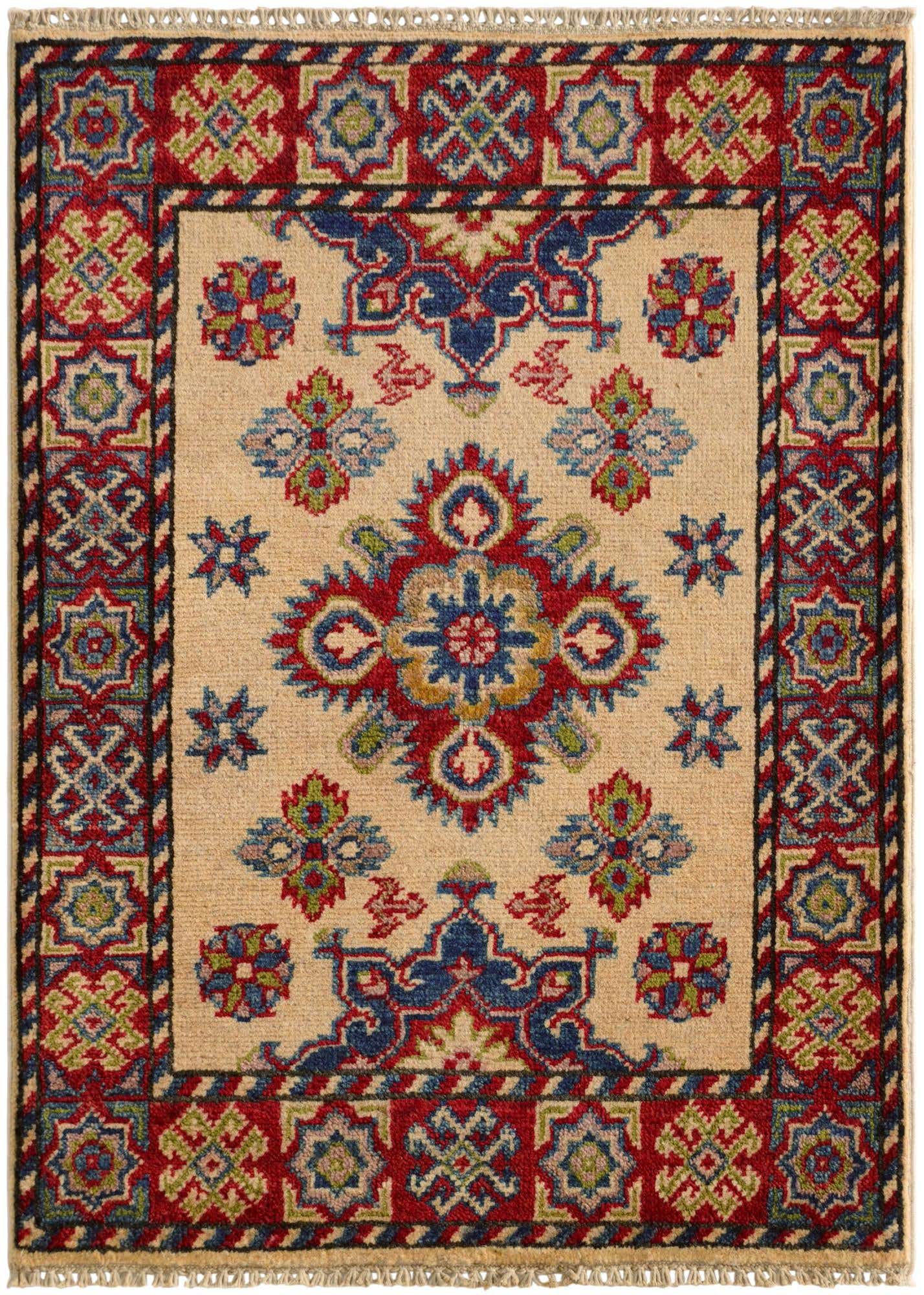 2' 2 x 2' 11 Hand Knotted Kazak Rug