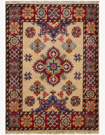 2' 2 x 2' 11 Hand Knotted Kazak Rug