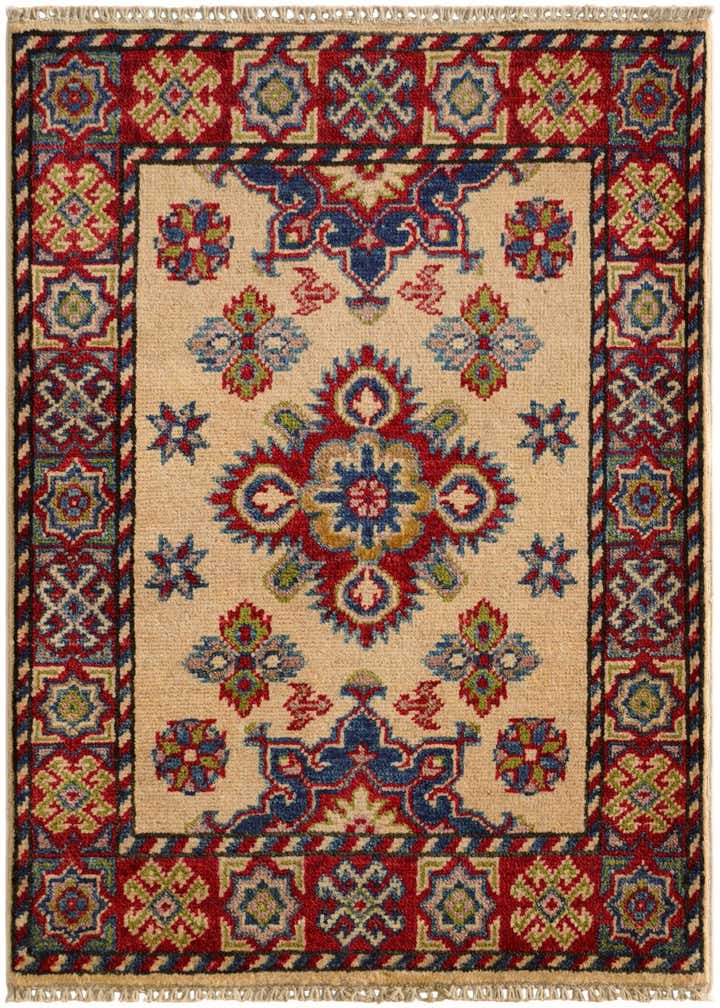 2' 2 x 2' 11 Hand Knotted Kazak Rug