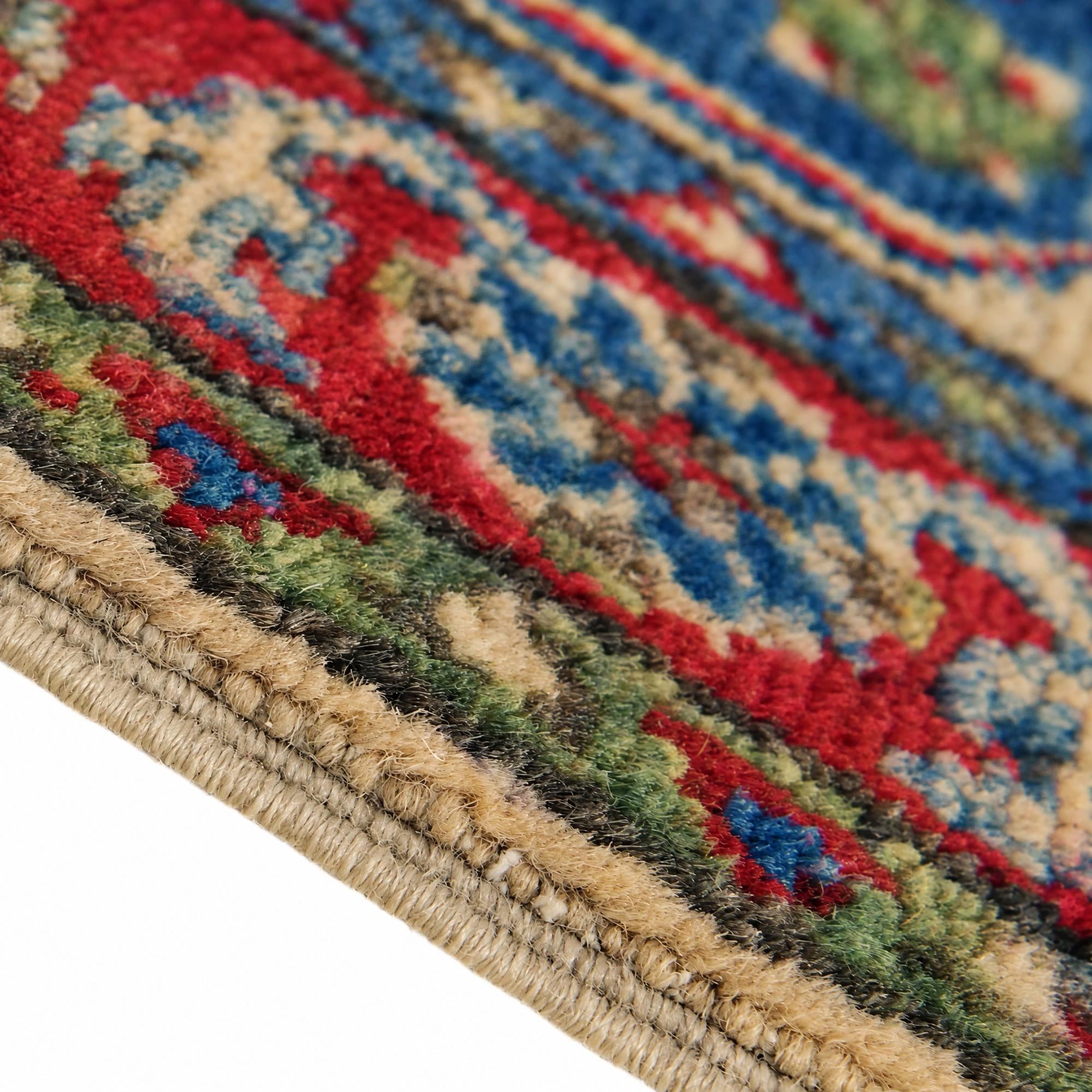 60cm x 90cm Hand Knotted Kazak Rug