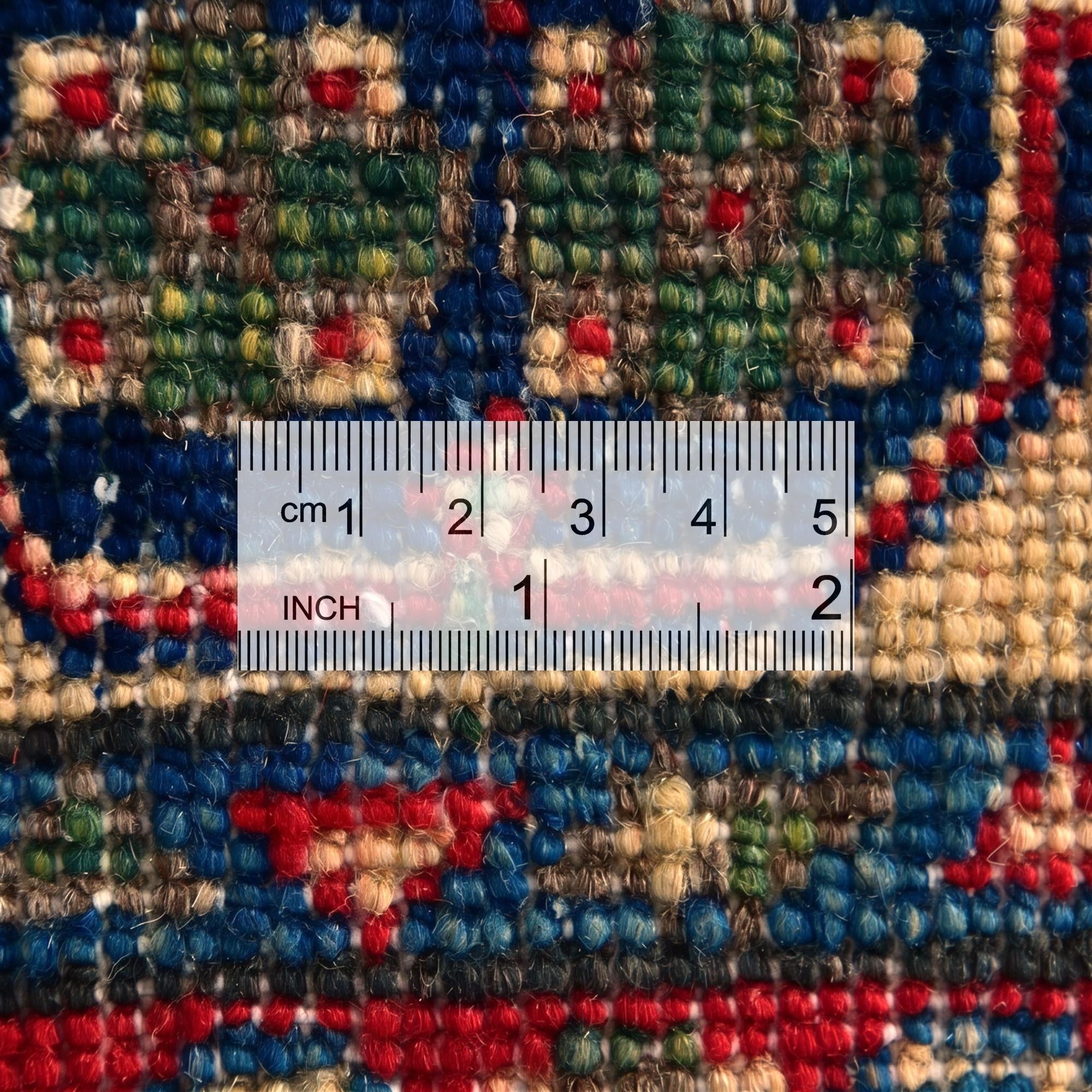 2' x 3' Hand Knotted Kazak Rug