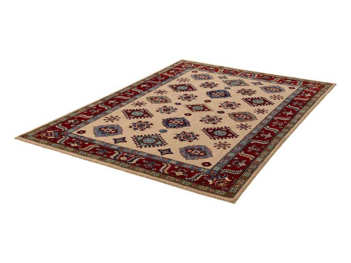 5' 4 x 7' 11 Hand Knotted Kazak Rug