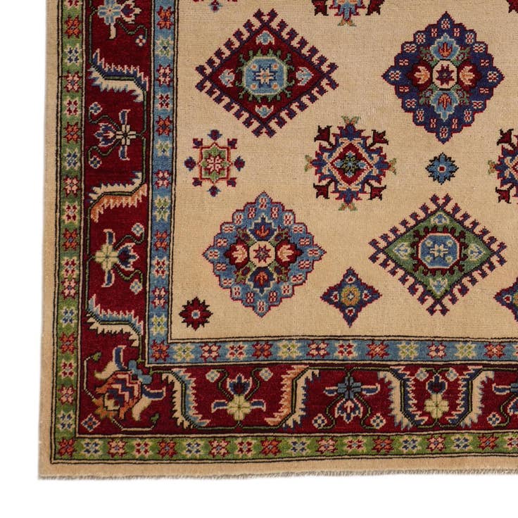 Detail image of 5' 4 x 7' 11 Hand Knotted Kazak Rug