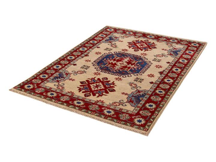 3' 5 x 4' 8 Hand Knotted Kazak Rug