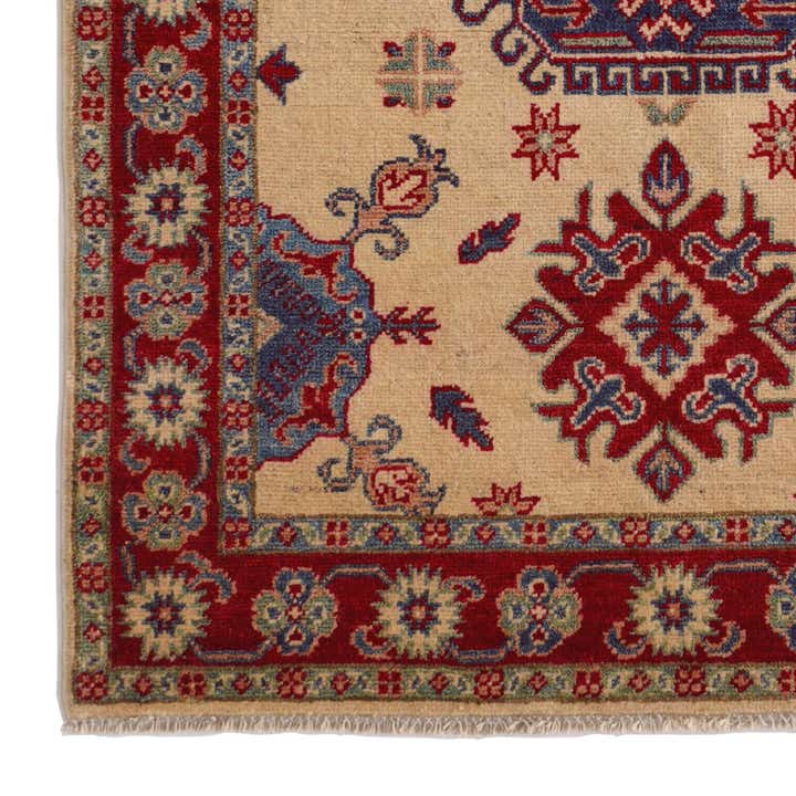 3' 4 x 5' 1 Hand Knotted Kazak Rug