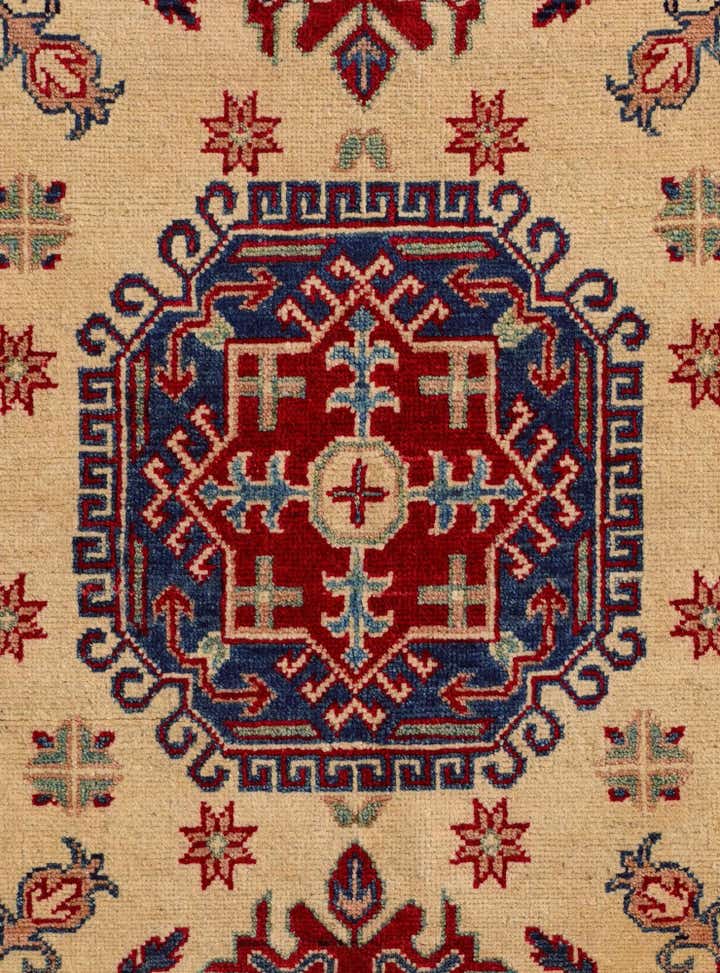3' 4 x 5' 1 Hand Knotted Kazak Rug