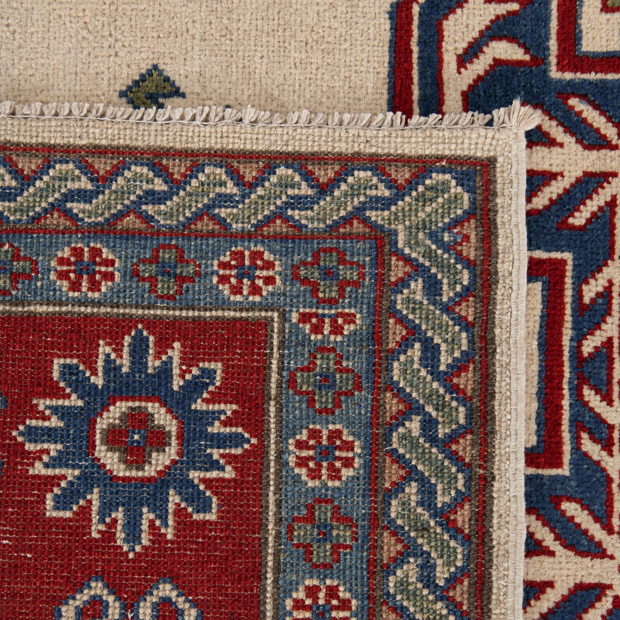 200cm x 295cm Hand Knotted Kazak Rug