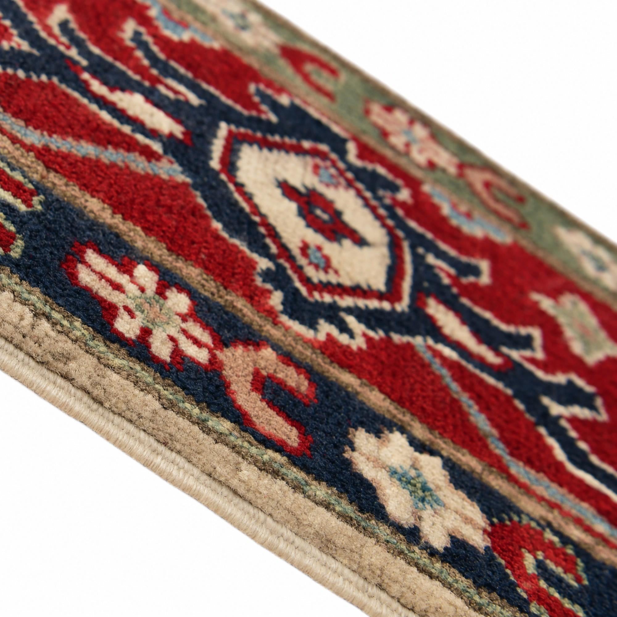 215cm x 295cm Hand Knotted Kazak Rug