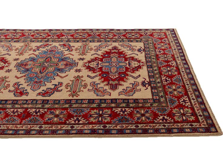 Detail image of 5' 7 x 7' 9 Hand Knotted Kazak Rug