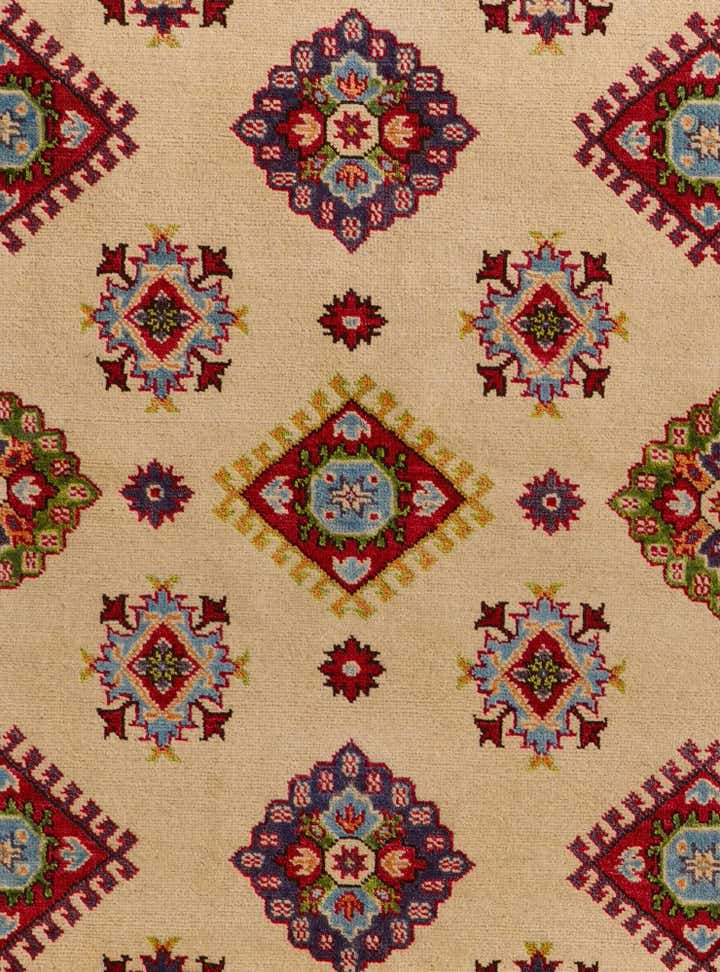 5' 7 x 7' 11 Hand Knotted Kazak Rug