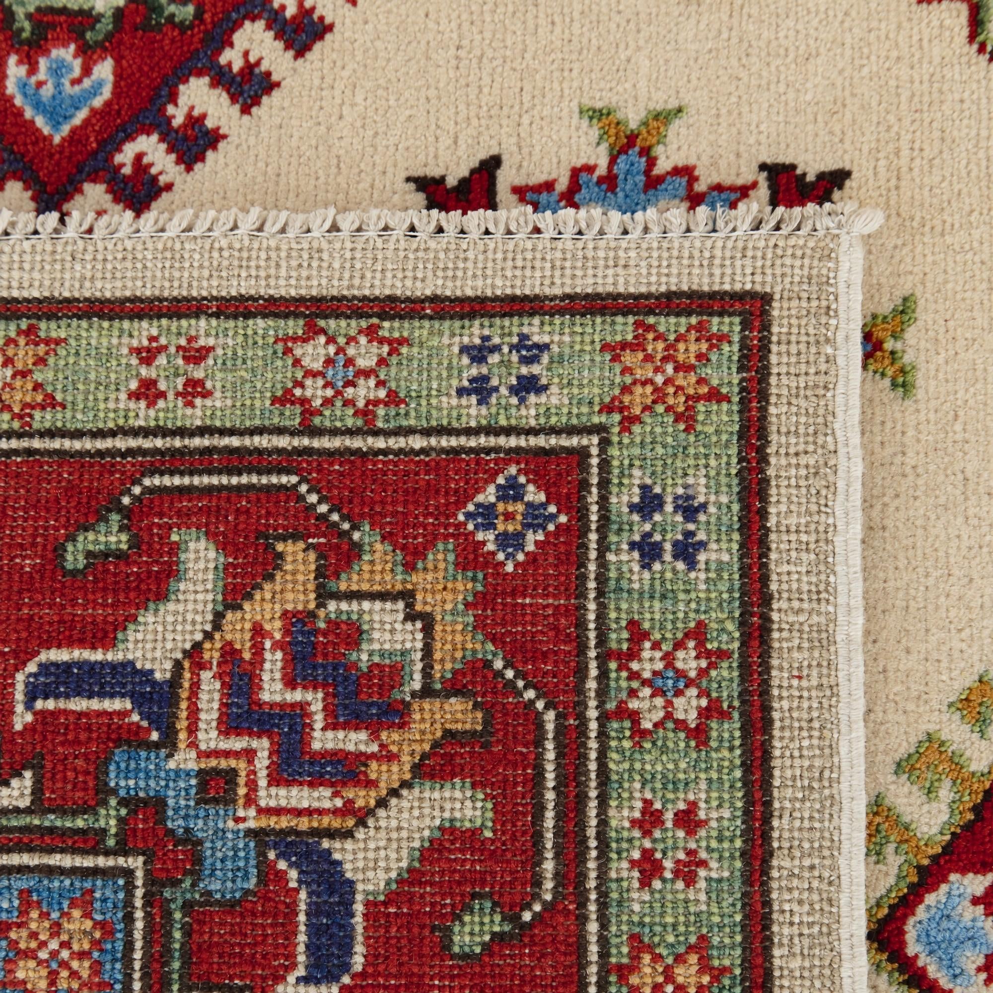 170cm x 240cm Hand Knotted Kazak Rug
