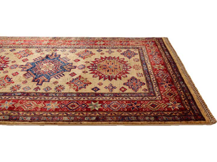 3' 5 x 5' Hand Knotted Kazak Rug