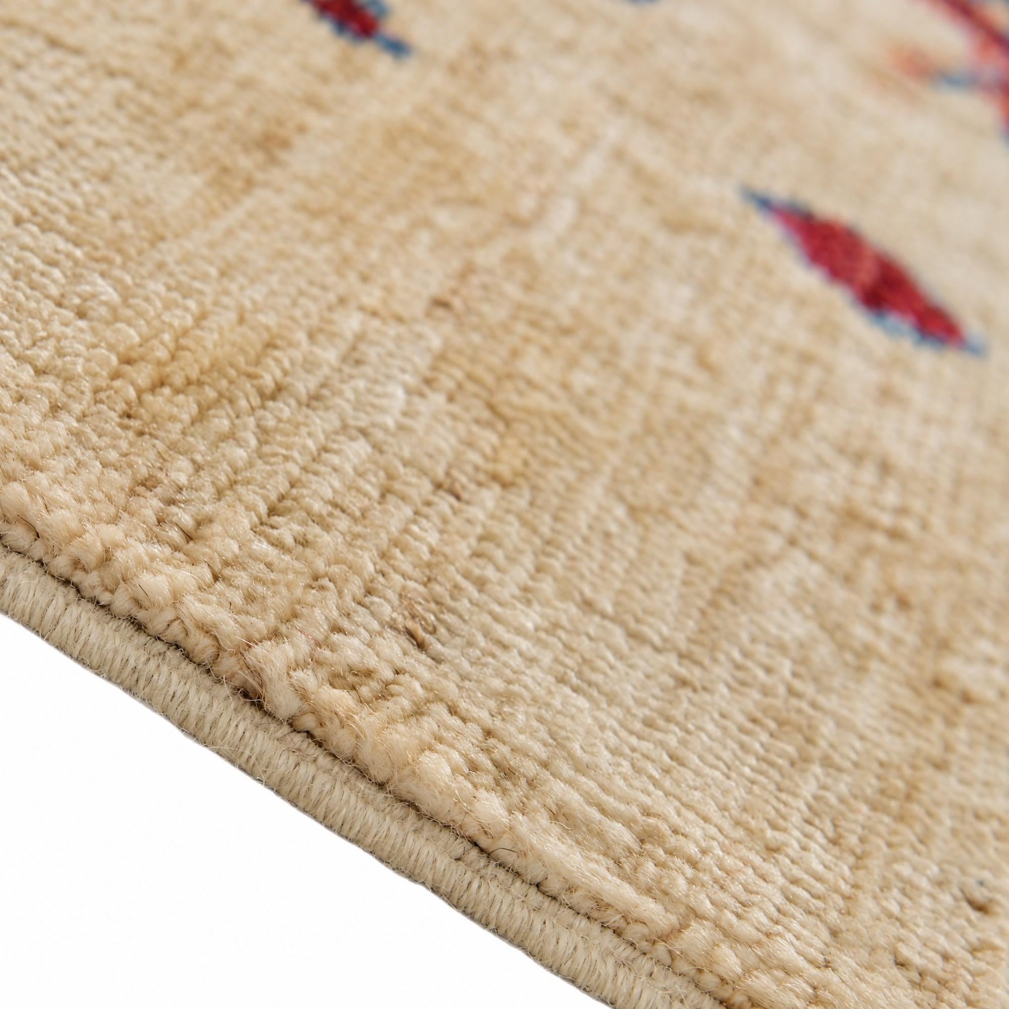 Detail image 8 of 12: 3' 3 x 4' 9 Hand Knotted Kazak Rug