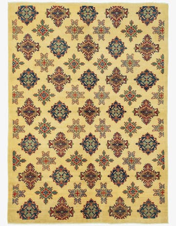 5' 9 x 8' Hand Knotted Kazak Rug