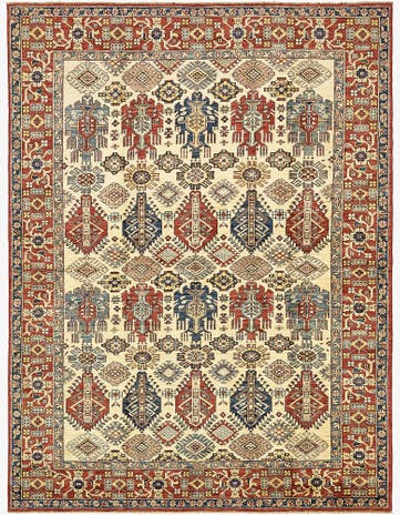 6' x 8' Hand Knotted Kazak Oriental Rug