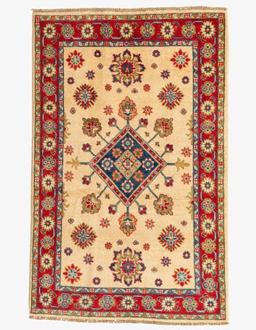 3' 1 x 5' Hand Knotted Kazak Rug