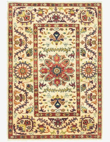 2' 9 x 4' 1 Hand Knotted Kazak Rug