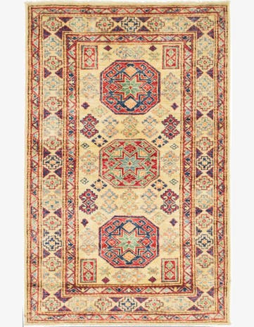 2' 7 x 4' 1 Hand Knotted Kazak Oriental Rug
