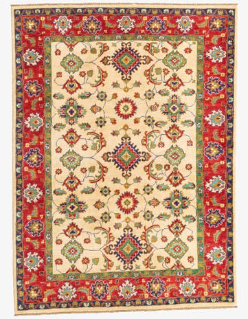 5' 2 x 7' Hand Knotted Kazak Rug