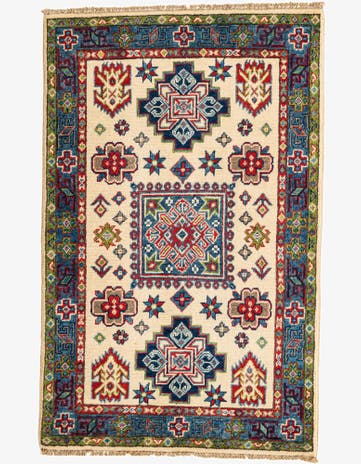 2' 8 x 4' 2 Hand Knotted Kazak Rug