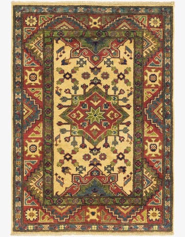 2' 9 x 3' 11 Hand Knotted Kazak Rug