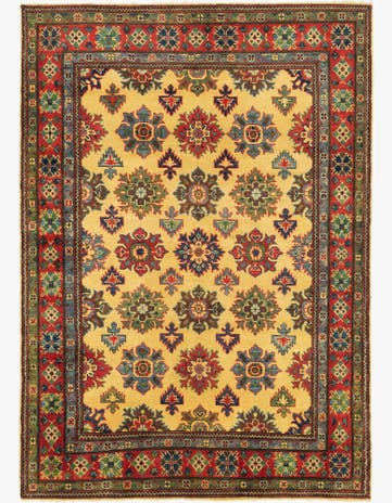 5' x 7' Hand Knotted Kazak Rug