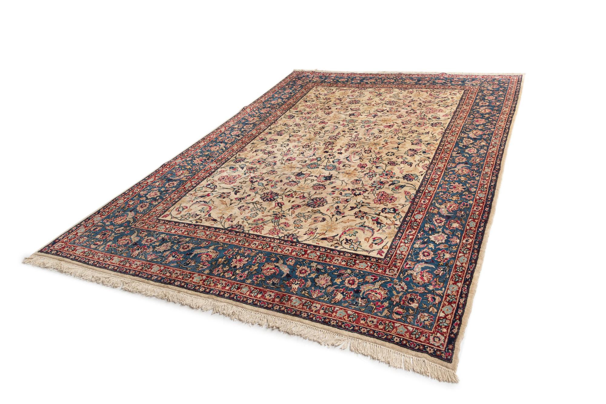 8' x 12' 2 Kerman Wool Rug