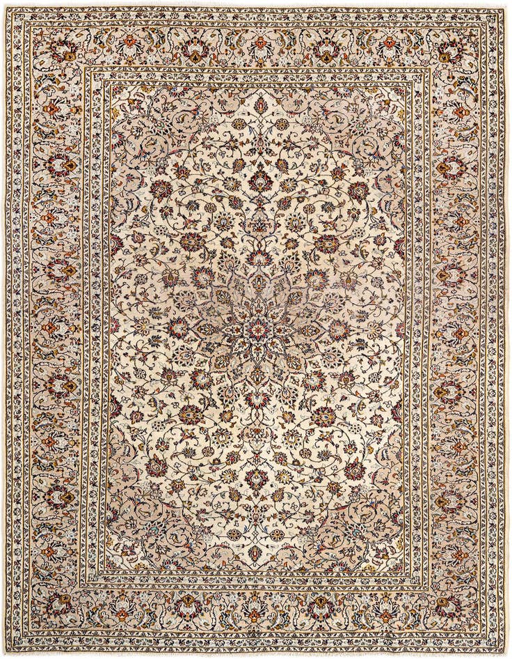 Detail image of 8' 1 x 11' Kerman Wool Rug
