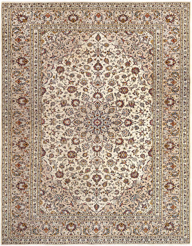 Detail image of 8' x 11' Kerman Wool Rug