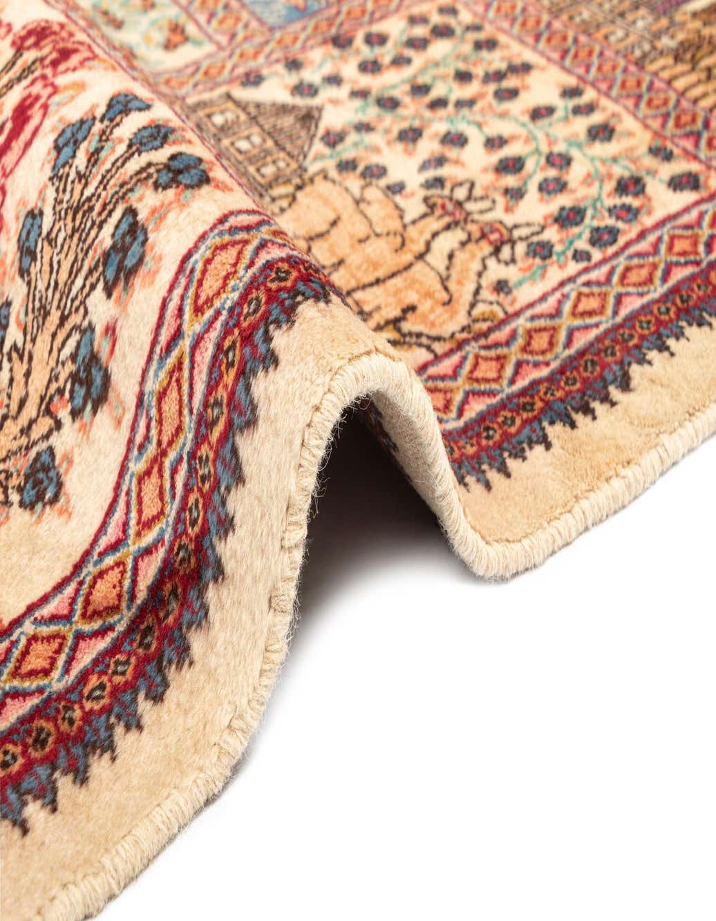Detail image of 9' 3 x 12' 1 Kerman Wool Rug