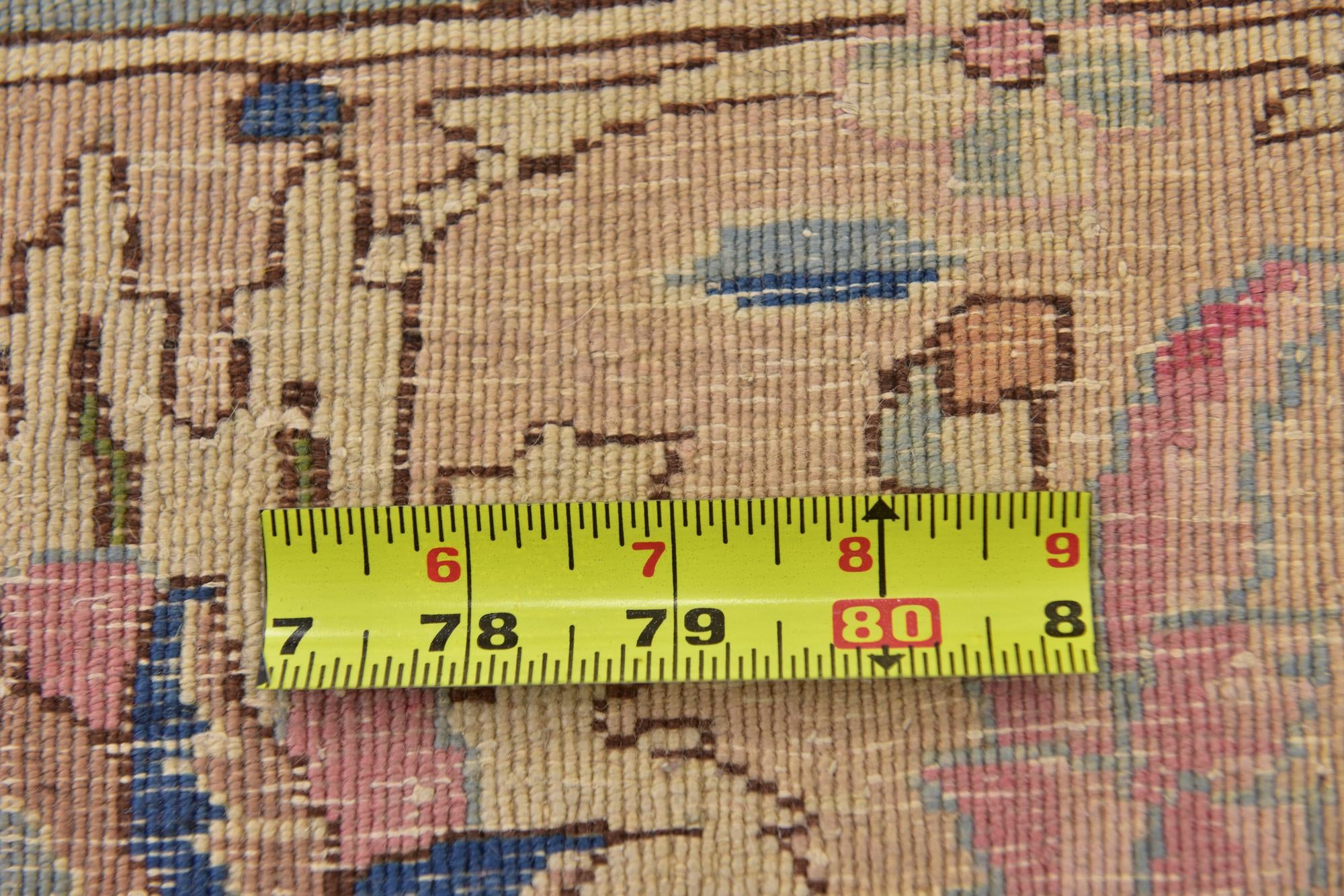8' 3 x 11' 10 Hand Knotted Kerman Persian Wool Rug