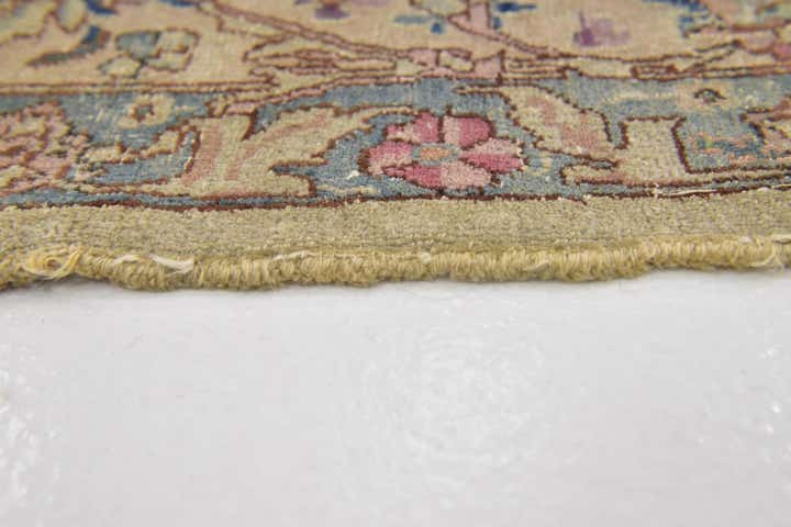 8' 3 x 11' 10 Hand Knotted Kerman Persian Wool Rug