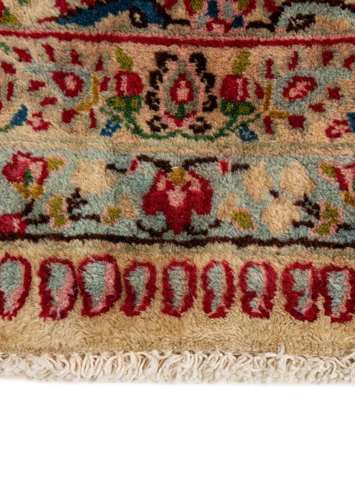 9' 11 x 13' 7 Hand Knotted Kerman Persian Wool Rug