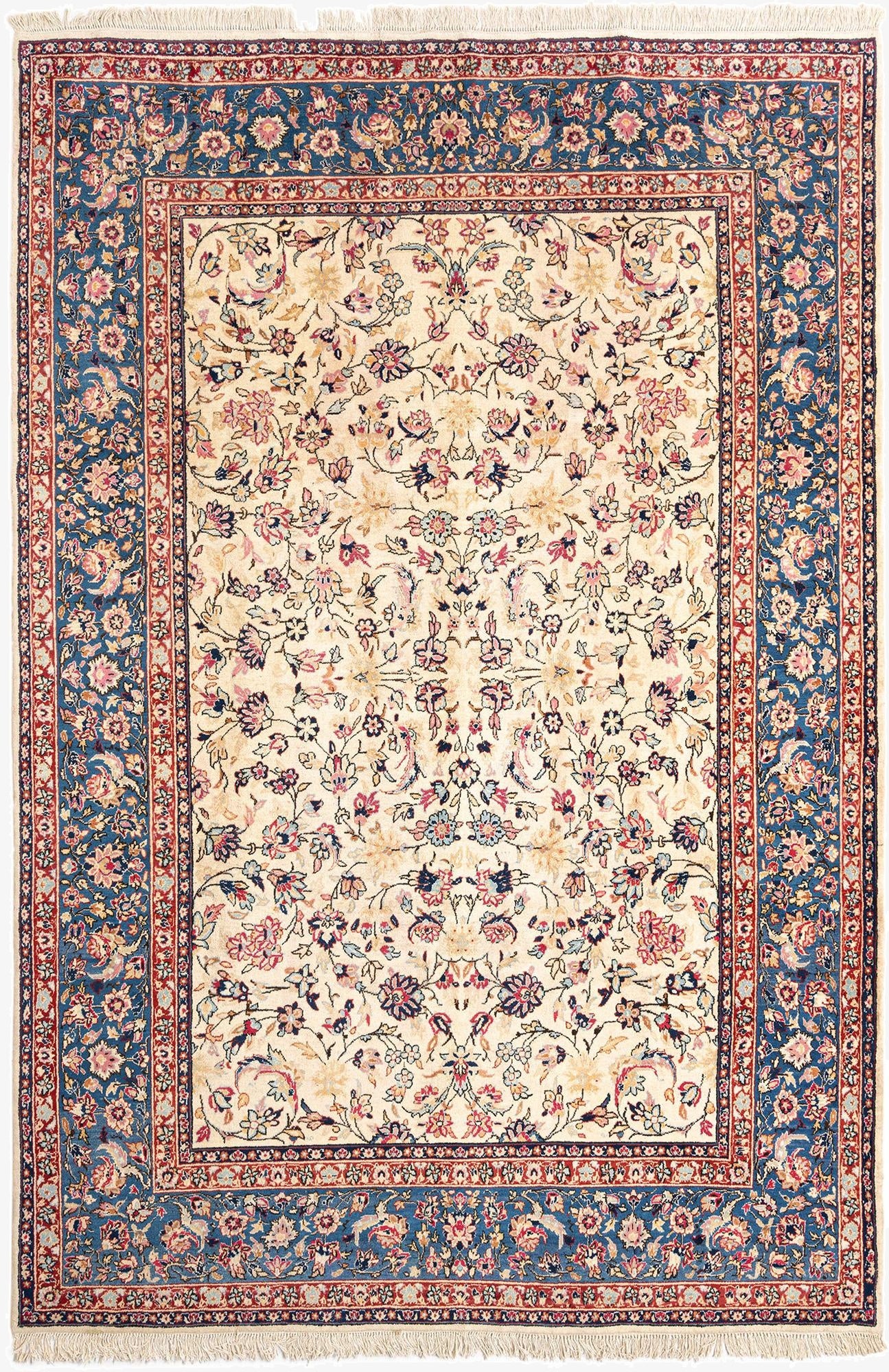 8' x 12' 2 Kerman Wool Rug