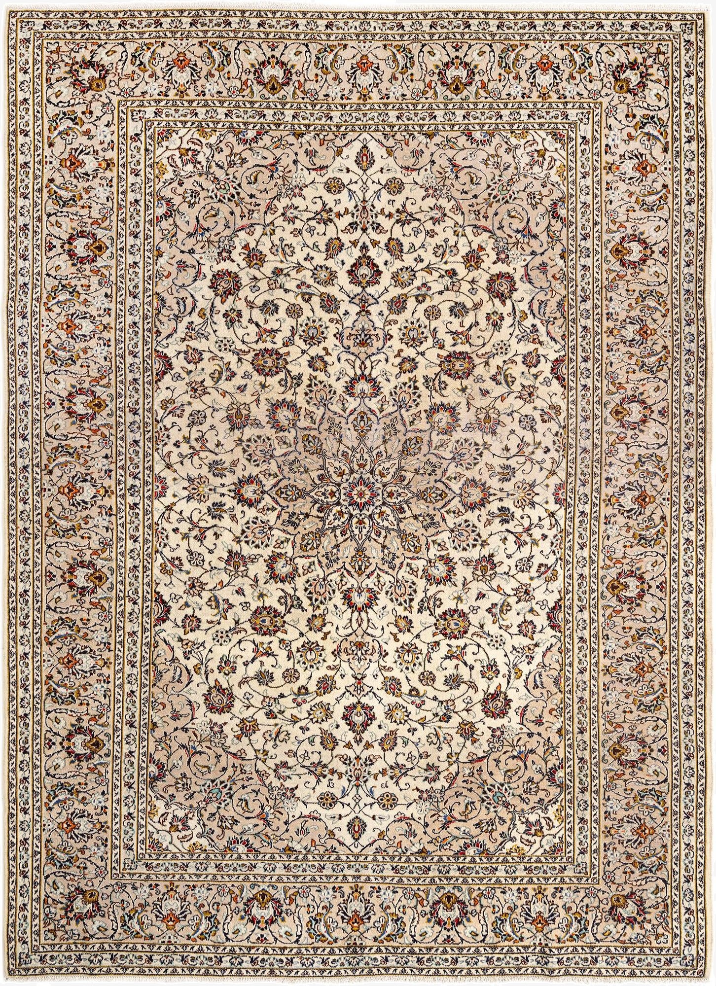 8' 1 x 11' Kerman Wool Rug