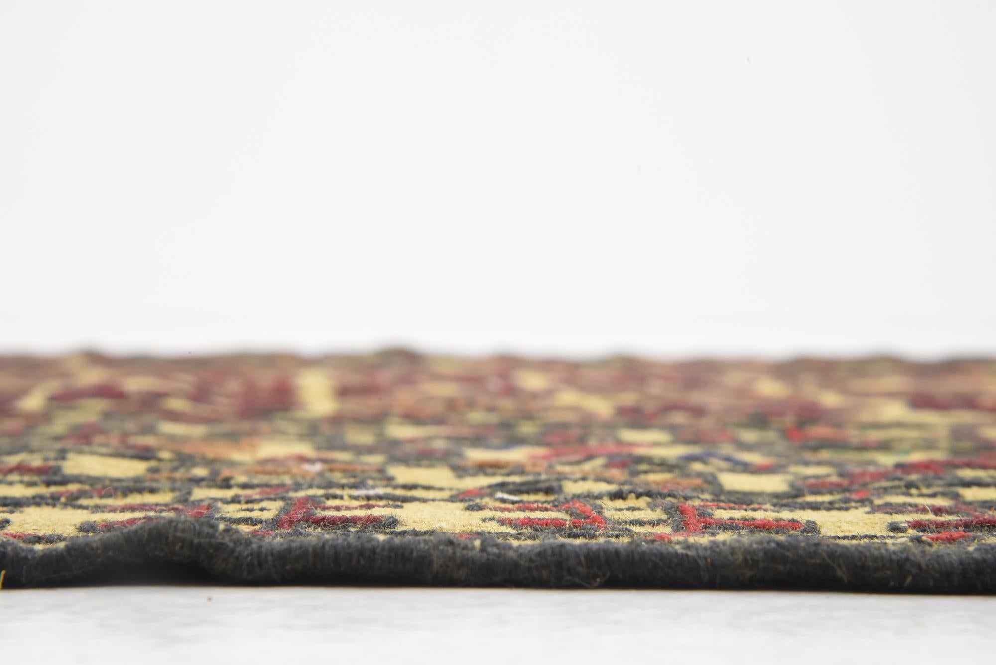 4' x 6' 4 Hand Woven Kilim Afghan Wool Rug
