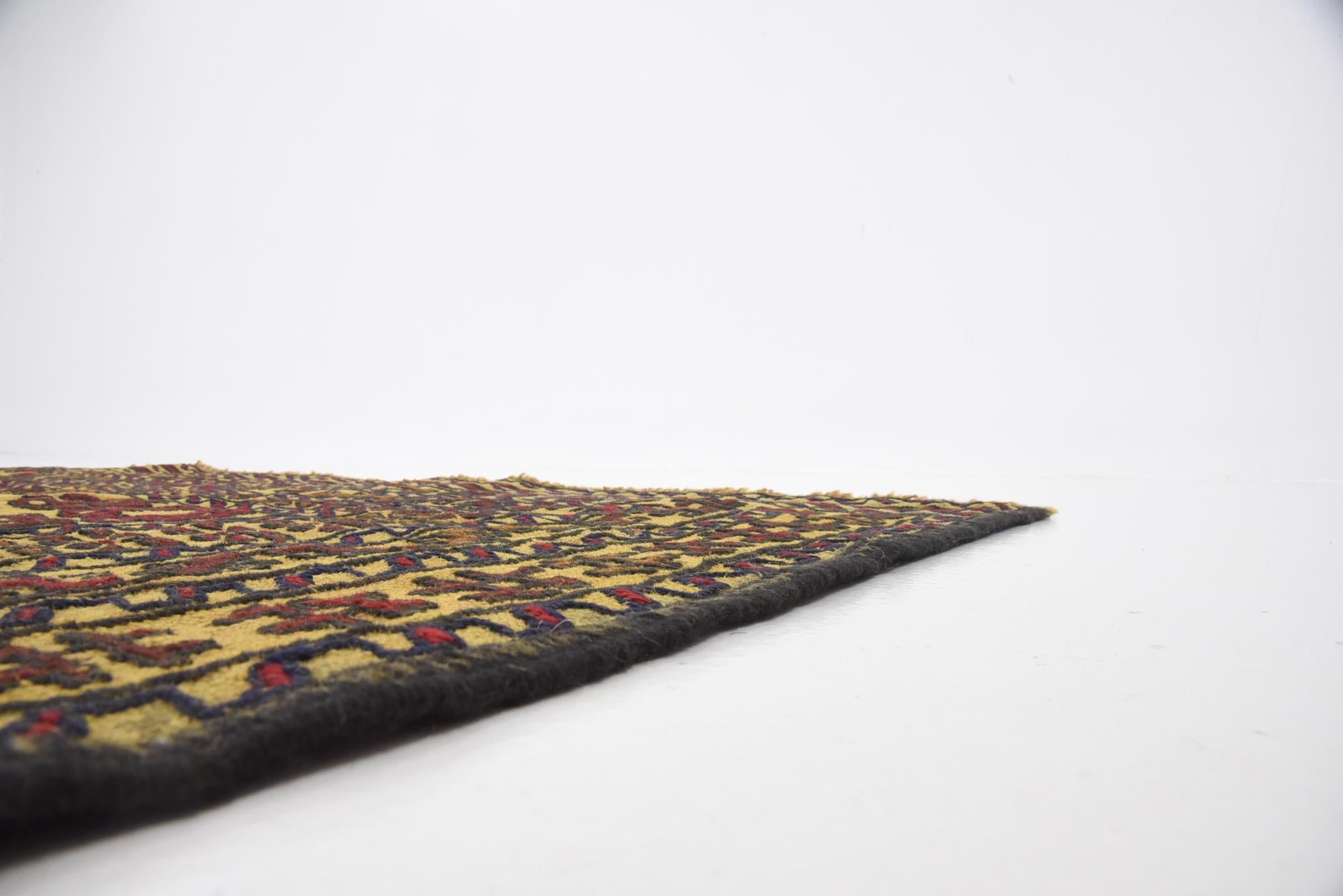4' x 6' 5 Hand Woven Kilim Afghan Wool Rug