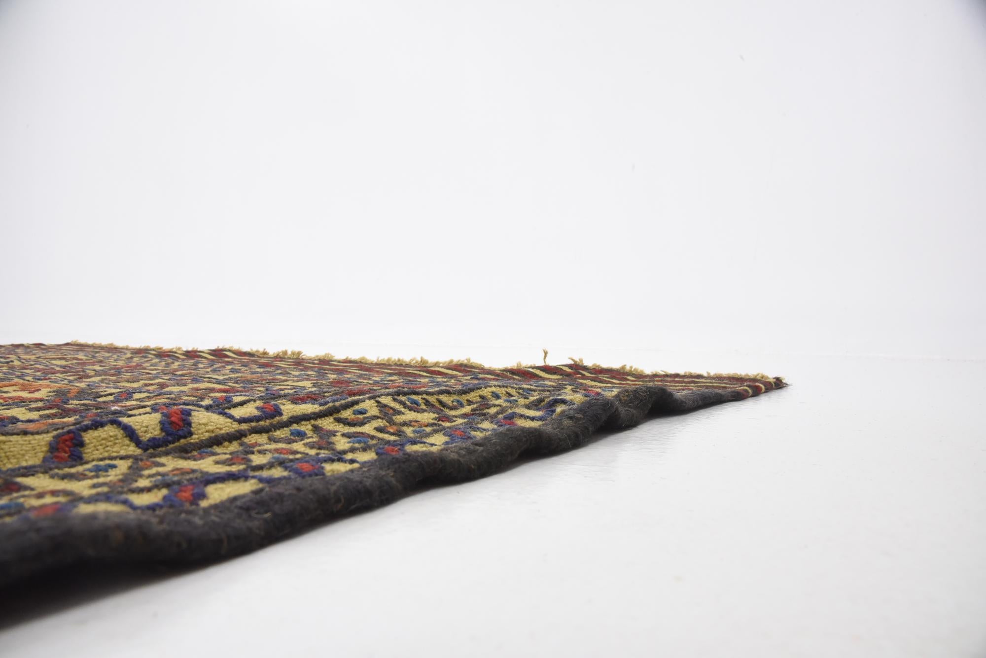4' x 6' 2 Hand Woven Kilim Afghan Wool Rug