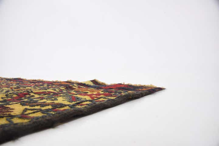4' x 6' 8 Hand Woven Kilim Afghan Wool Rug
