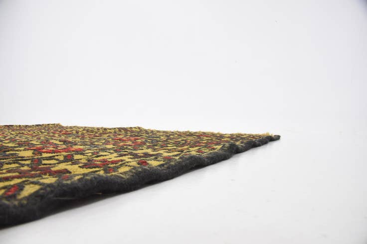 Detail image of 4' x 6' 3 Hand Woven Kilim Afghan Wool Rug