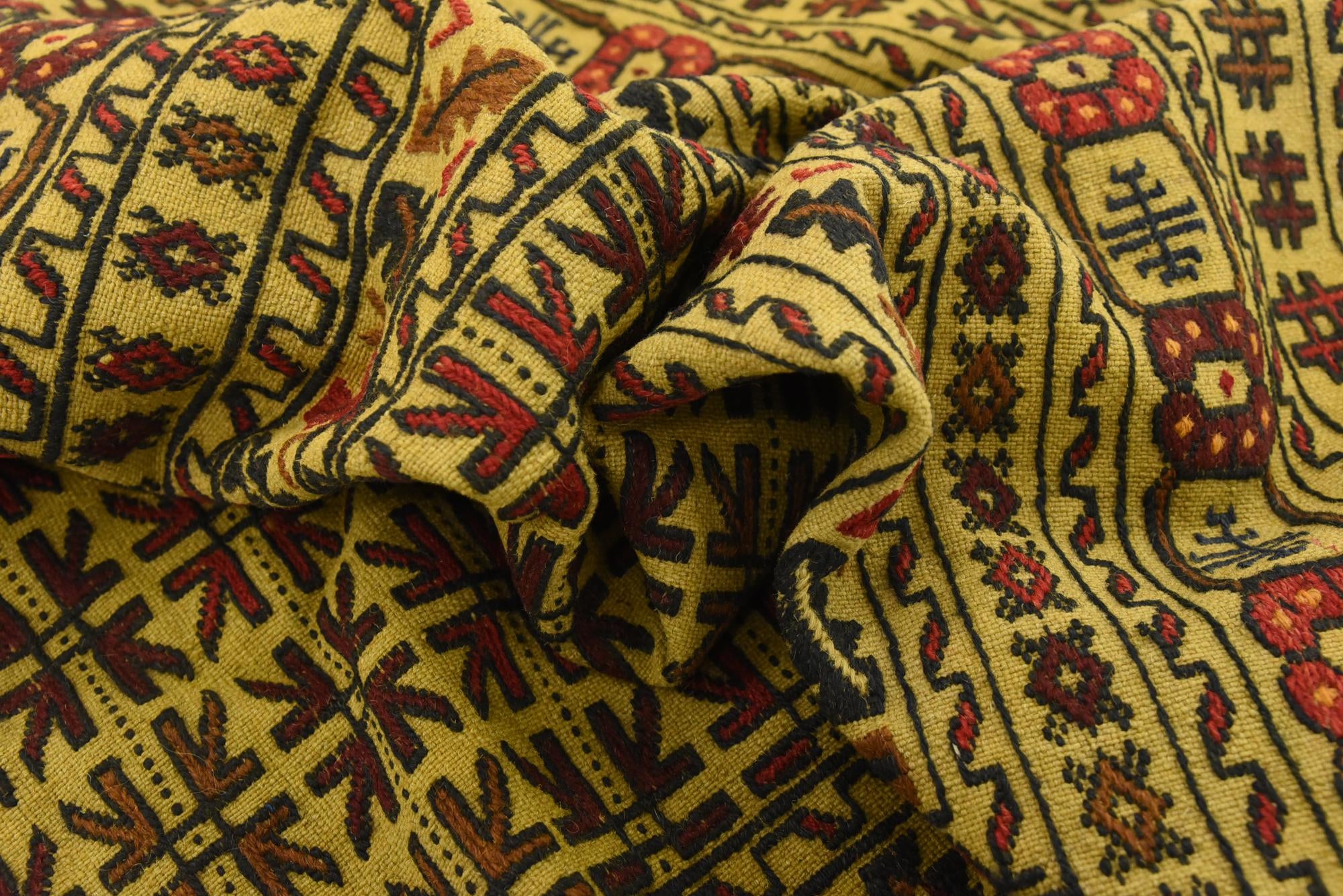 120cm x 190cm Hand Woven Kilim Afghan Wool Rug