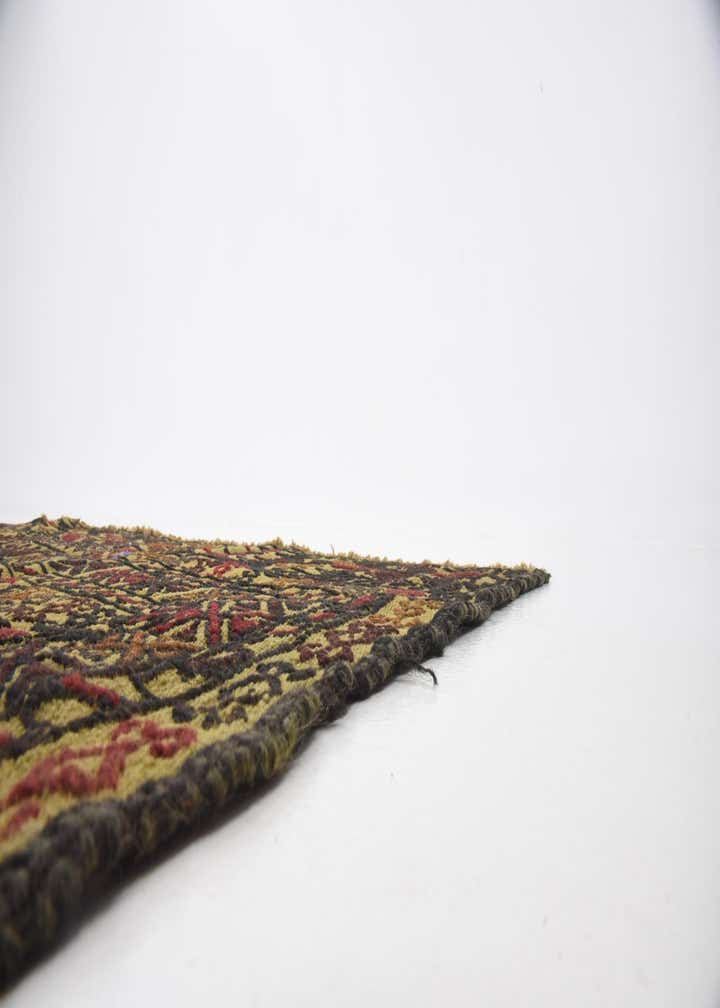 4' 3 x 6' 3 Hand Woven Kilim Afghan Wool Rug