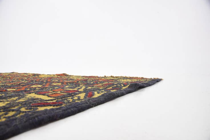 Detail image of 4' x 6' 3 Hand Woven Kilim Afghan Wool Rug