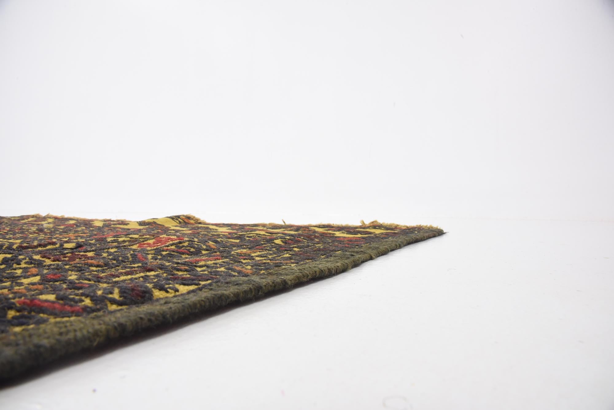4' x 6' 6 Hand Woven Kilim Afghan Wool Rug