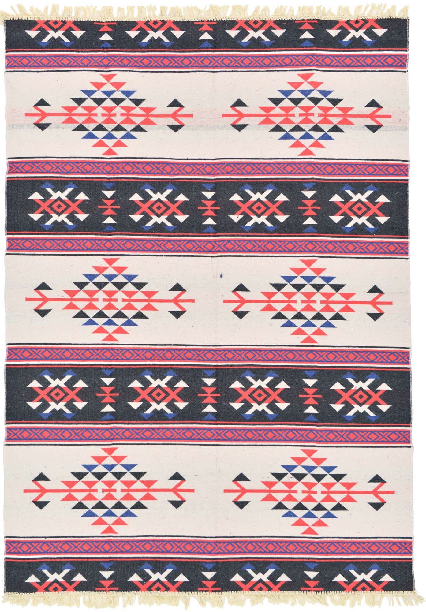 5' 6 x 7' 8 Kilim Dhurrie Rug