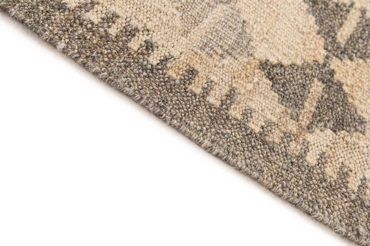 Detail image of 3' 4 x 5' 1 Hand Woven Kilim Maymana Wool Rug