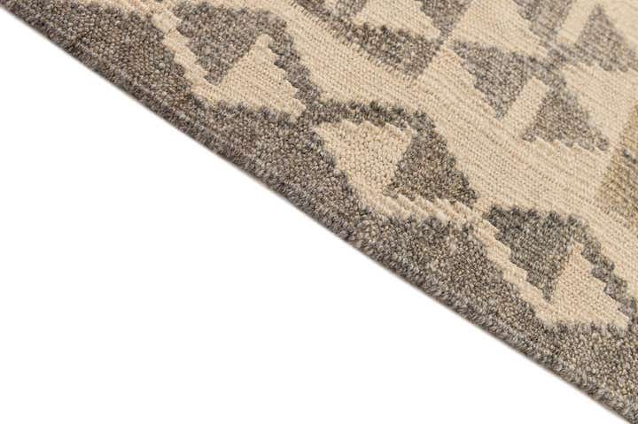 4' x 5' 11 Hand Woven Kilim Maymana Wool Rug