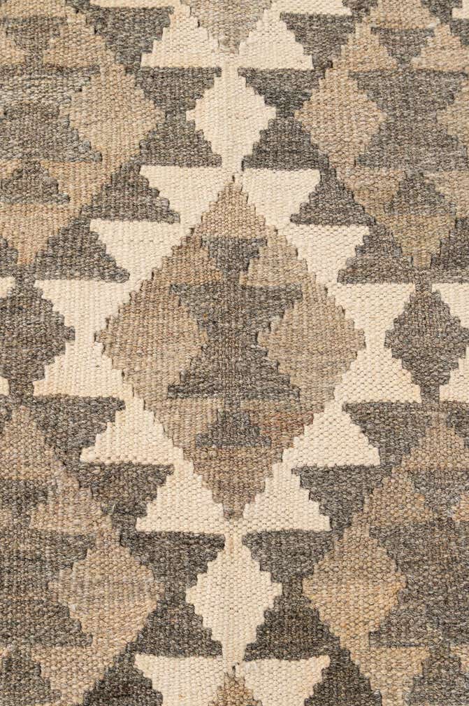 4' 10 x 6' 7 Hand Woven Kilim Maymana Wool Rug