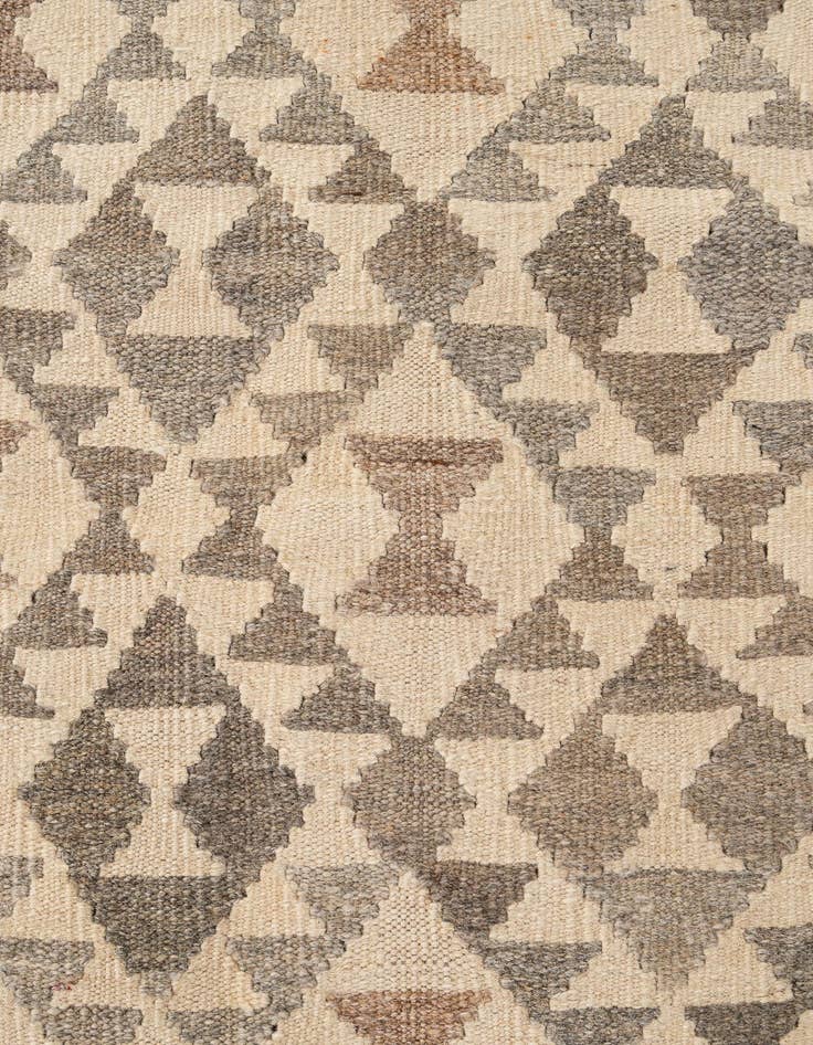 Detail image of 5' 3 x 6' 8  Hand Woven Kilim Maymana Wool Rug