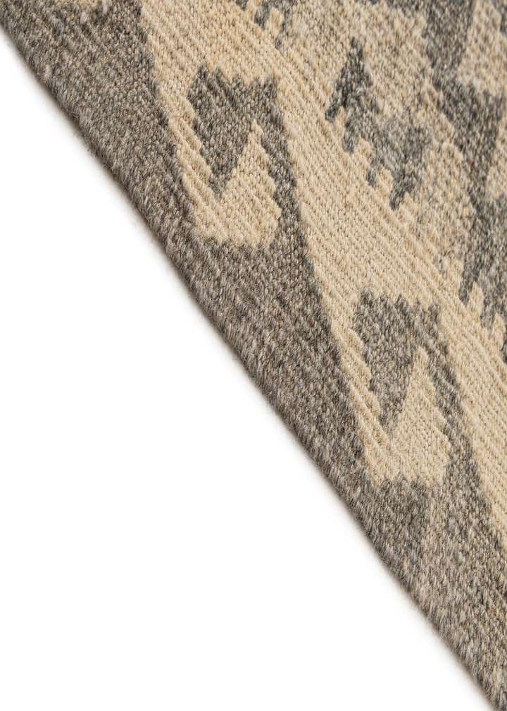 5' 3 x 6' 5 Hand Woven Kilim Maymana Wool Rug